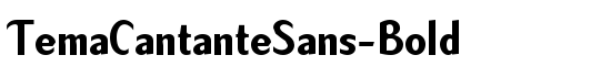 TemaCantanteSans-Bold - Download Thousands of Free Fonts at FontZone.net