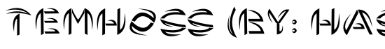 TEMHOSS (By: HAsAN) - Download Thousands of Free Fonts at FontZone.net