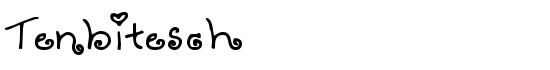 Tenbitesch - Download Thousands of Free Fonts at FontZone.net