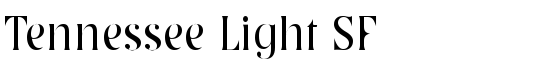 Tennessee Light SF - Download Thousands of Free Fonts at FontZone.net