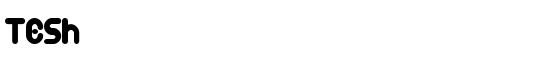 Tesh - Download Thousands of Free Fonts at FontZone.net