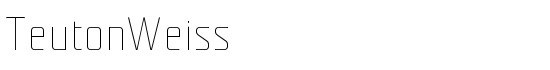TeutonWeiss - Download Thousands of Free Fonts at FontZone.net