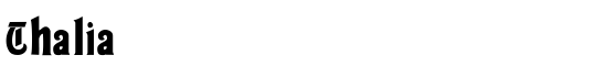 Thalia - Download Thousands of Free Fonts at FontZone.net