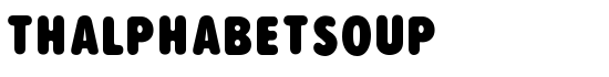 THAlphabetSoup - Download Thousands of Free Fonts at FontZone.net