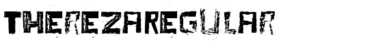 TherezaRegular - Download Thousands of Free Fonts at FontZone.net