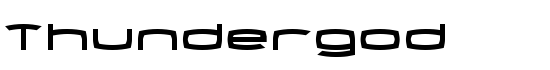 Thundergod - Download Thousands of Free Fonts at FontZone.net