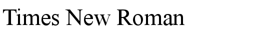 Times New Roman - Download Thousands of Free Fonts at FontZone.net