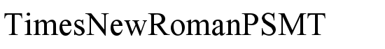 TimesNewRomanPSMT - Download Thousands of Free Fonts at FontZone.net