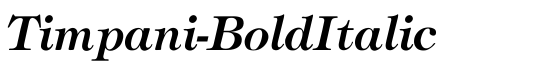 Timpani-BoldItalic - Download Thousands of Free Fonts at FontZone.net