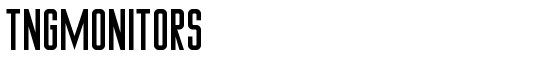TNGMonitors - Download Thousands of Free Fonts at FontZone.net