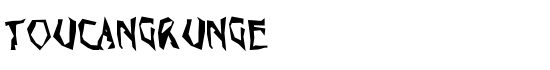 ToucanGrunge - Download Thousands of Free Fonts at FontZone.net