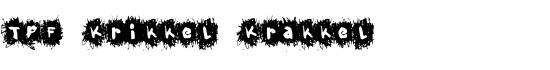 TPF Krikkel Krakkel - Download Thousands of Free Fonts at FontZone.net