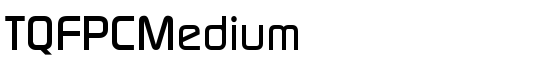 TQF_PCMedium - Download Thousands of Free Fonts at FontZone.net
