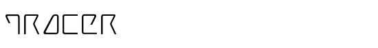Tracer - Download Thousands of Free Fonts at FontZone.net