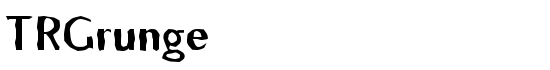 TRGrunge - Download Thousands of Free Fonts at FontZone.net