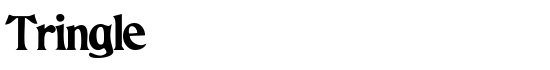 Tringle - Download Thousands of Free Fonts at FontZone.net