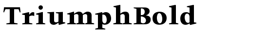 TriumphBold - Download Thousands of Free Fonts at FontZone.net