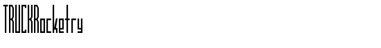 TRUCKRocketry - Download Thousands of Free Fonts at FontZone.net