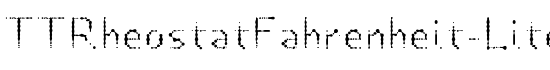 TTRheostatFahrenheit-Lite - Download Thousands of Free Fonts at FontZone.net