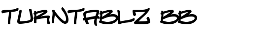 Turntablz BB - Download Thousands of Free Fonts at FontZone.net