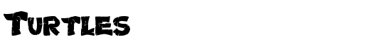 Turtles - Download Thousands of Free Fonts at FontZone.net