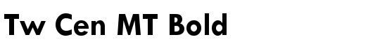 Tw Cen MT Bold - Download Thousands of Free Fonts at FontZone.net