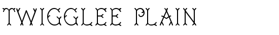 Twigglee Plain - Download Thousands of Free Fonts at FontZone.net