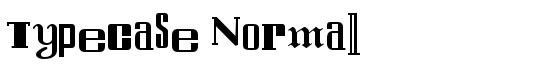 Typecase Normal - Download Thousands of Free Fonts at FontZone.net