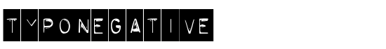 TypoNegative - Download Thousands of Free Fonts at FontZone.net