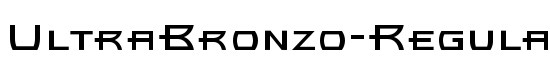UltraBronzo-Regular - Download Thousands of Free Fonts at FontZone.net