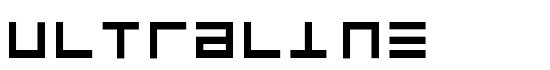 UltraLine - Download Thousands of Free Fonts at FontZone.net