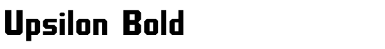 Upsilon Bold - Download Thousands of Free Fonts at FontZone.net