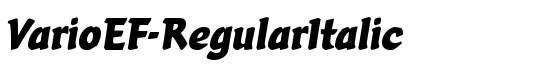 VarioEF-RegularItalic - Download Thousands of Free Fonts at FontZone.net