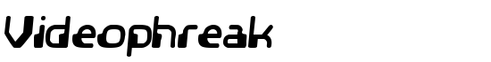 Videophreak - Download Thousands of Free Fonts at FontZone.net