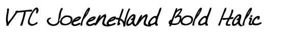 VTC JoeleneHand Bold Italic - Download Thousands of Free Fonts at FontZone.net