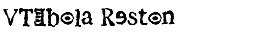 VTEbola Reston - Download Thousands of Free Fonts at FontZone.net