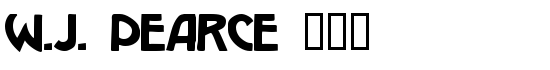 W.J. Pearce 213 - Download Thousands of Free Fonts at FontZone.net