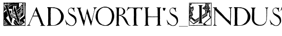 Wadsworth's_Industria - Download Thousands of Free Fonts at FontZone.net