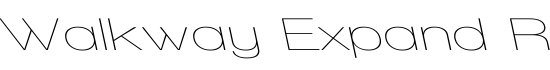 Walkway Expand RevOblique - Download Thousands of Free Fonts at FontZone.net