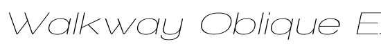 Walkway Oblique Expand  - Download Thousands of Free Fonts at FontZone.net