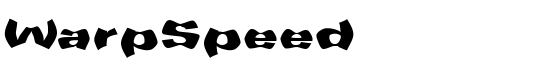 WarpSpeed - Download Thousands of Free Fonts at FontZone.net