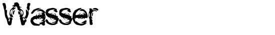 Wasser - Download Thousands of Free Fonts at FontZone.net