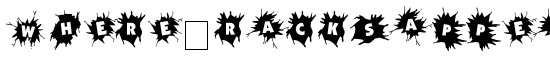 WhereCracksAppear - Download Thousands of Free Fonts at FontZone.net