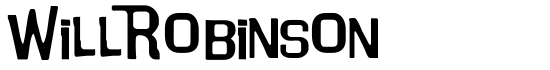 WillRobinson - Download Thousands of Free Fonts at FontZone.net