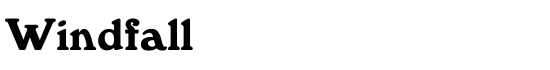 Windfall - Download Thousands of Free Fonts at FontZone.net