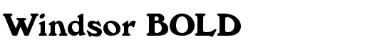 Windsor BOLD - Download Thousands of Free Fonts at FontZone.net