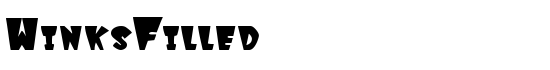 WinksFilled - Download Thousands of Free Fonts at FontZone.net