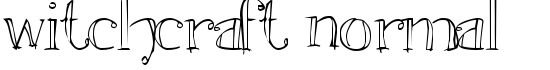 Witchcraft Normal - Download Thousands of Free Fonts at FontZone.net