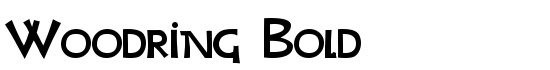 Woodring Bold - Download Thousands of Free Fonts at FontZone.net