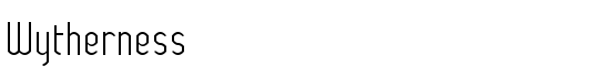 Wytherness - Download Thousands of Free Fonts at FontZone.net
